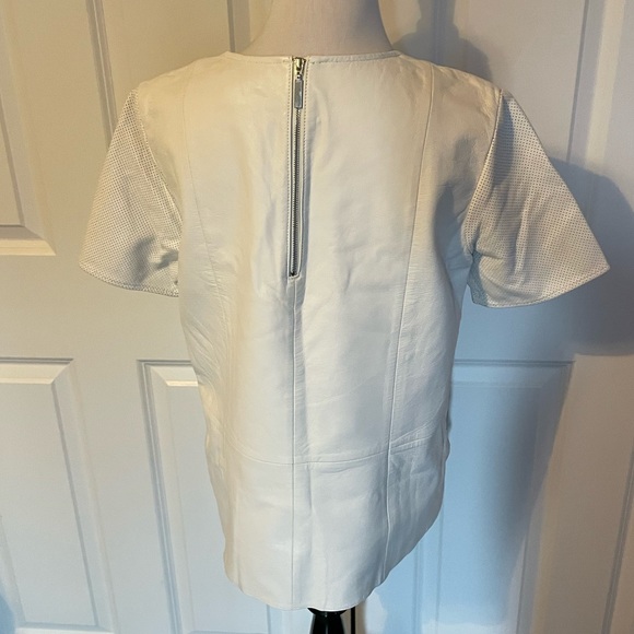 Neiman Marcus exclusive leather top - Picture 4 of 8